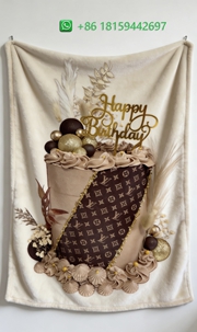 Louis Vuitton Throw Blankets